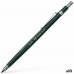 Pieštuko laikiklis Faber-Castell Tk 4600 Žalia 0,7 mm (10 vnt.)