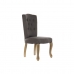 Blagavaonska stolica DKD Home Decor 52 x 53 x 103 cm Tamno sivo