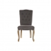 Blagavaonska stolica DKD Home Decor 52 x 53 x 103 cm Tamno sivo