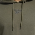 Herren Sweater mit Kapuze Reebok Training Essentials Tape Khaki