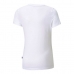 Vaikiška Marškinėliai su trumpomis rankovėmis Puma ESS Logo Tee Balta