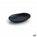 Δίσκος για σνακ Quid A'bordo Μαύρο Πλαστική ύλη Ø 18 cm (12 Μονάδες) (Pack 12x)