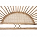 Cabeceira de Cama DKD Home Decor Natural Girassol Madeira Rotim 178 x 4 x 90 cm 178 x 4 x 127 cm