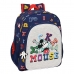 Школьный рюкзак Mickey Mouse Clubhouse Only one Тёмно Синий (32 x 38 x 12 cm)