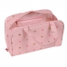 Mokyklinis higienos reikmenų krepšys Glow Lab Hearts Rožinė (31 x 14 x 19 cm)