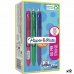 Στυλό με τζελ Paper Mate Inkjoy TK12 Πράσινο Μωβ Ροζ 0,7 mm (12 Μονάδες)