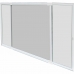 Москитная сетка Schellenberg Выдвижной С рамкой Белый Стекловолокно 50 x 142 cm