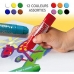 Set de pintura Playcolor Basic Metallic Fluor Multicolor 24 Piezas