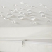 záhradná posteľ DKD Home Decor Biela Aluminium Oceľ Umelý ratan 175 x 175 x 145 cm