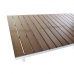 Masă de Sufragerie DKD Home Decor Exterior Rășină Aluminiu 200 x 90 x 75 cm