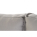 Sodo sofa DKD Home Decor Balta Pilka Metalinis Derva Plienas 30 x 40 cm 212 x 155 x 79 cm 228 x 155 x 79 cm