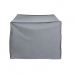 Povlak na Židli DKD Home Decor Černý Tmavě šedá 100 x 100 x 80 cm