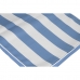 Pernă pentru șezlonguri DKD Home Decor Hamac Alb Albastru celest 190 x 60 x 5 cm
