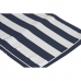 Pernă pentru șezlonguri DKD Home Decor Hamac Alb Bleumarin 190 x 60 x 5 cm