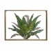 Καμβάς DKD Home Decor Τροπικό Φύλλο φυτού (80 x 3 x 60 cm)