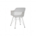 Cadeira de Sala de Jantar DKD Home Decor Cinzento claro 57 x 57 x 80,5 cm