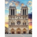 Dėlionė Ravensburger Paris & Notre Dame 2 x 500 Dalys