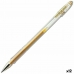 Roller Pen Pilot G-1 Golden 0,4 mm (12 Units)