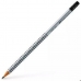 Pencil with Eraser Faber-Castell Grip 2001 Ecological Grey HB (12 Units)