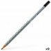 Creion cu Radieră Faber-Castell Grip 2001 Ecologic Gri B (12 Unități)