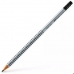 Ceruza radírral Faber-Castell Grip 2001 Ökológiai Szürke B (12 egység)