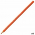 Colouring pencils Faber-Castell Colour Grip Dark Orange (12 Units)