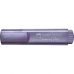 Marcador Fluorescente Faber-Castell Textliner 46 Violeta 10 Unidades