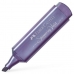 Fluorescent Marker Faber-Castell Textliner 46 Violet 10Units