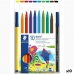 Marker tollkészlet Staedtler Noris 326 Többszínű (10 egység)
