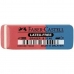 Ластик Faber-Castell Синий Красный (40 штук)
