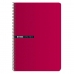 Caderno ENRI Vermelho 21,5 x 15,5 cm (5 Unidades)