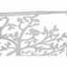 Настенный декор DKD Home Decor 84,5 x 1 x 49 cm Дерево Белый Cottage (2 штук)