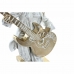 Figura Decorativa DKD Home Decor 37 x 25 x 50 cm Dourado Branco Músico