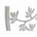 Настенный декор DKD Home Decor 100 x 1 x 100 cm Дерево Позолоченный Белый Индиец (2 штук)