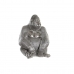 Dekorativ Figur DKD Home Decor Sølv Harpiks Gorilla (46 x 40 x 61 cm)