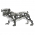 Figură Decorativă DKD Home Decor Engleză Argintiu Bulldog Rășină Modern (45,5 x 21,5 x 25 cm)