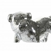 Figură Decorativă DKD Home Decor Engleză Argintiu Bulldog Rășină Modern (45,5 x 21,5 x 25 cm)