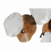 Decoração de Parede DKD Home Decor 91 x 5 x 50 cm Terracota Branco Círculos (2 Unidades)
