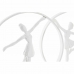 Dekorativ Figur DKD Home Decor 23 x 9 x 33 cm Hvit Balletdanser (2 enheter)