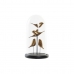 Statua Decorativa DKD Home Decor Cristallo Resina Uccelli (17 x 17 x 32 cm)