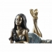 Figura Decorativa DKD Home Decor Mujer Cobre Resina (30,5 x 15,5 x 28,5 cm)