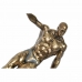 Dekorativ figur DKD Home Decor Gylden Harpiks Gymnast Moderne (27 x 11 x 39 cm)