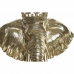 Figură Decorativă DKD Home Decor 49 x 26,5 x 57 cm Elefant Auriu* Colonial