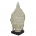 Figurka Dekoracyjna DKD Home Decor 33 x 34 x 65 cm Szary Budda Orientalny Wytrawianie