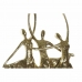 Dekoratív Figura DKD Home Decor 25 x 9,8 x 44,5 cm Fekete Aranysàrga Balett Táncos Romantikus