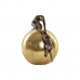 Figurka Dekoracyjna DKD Home Decor Lopta Złoty Miedź Żywica Ludzie Nowoczesny (25 x 19 x 26 cm)