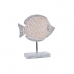 Decorative Figure DKD Home Decor 27,4 x 9 x 32 cm Natural Grey Fish Mediterranean