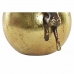 Figurka Dekoracyjna DKD Home Decor Lopta Złoty Miedź Żywica Ludzie Nowoczesny (25 x 19 x 26 cm)