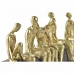 Dekoratīvās figūriņas DKD Home Decor Bronza Sveķi Tumši pelēks Cilvēki Moderns (45,3 x 6,8 x 13,7 cm)