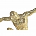 Декоративна фигурка DKD Home Decor Кристал Златен Смола Мъже (28 x 12 x 38 cm)